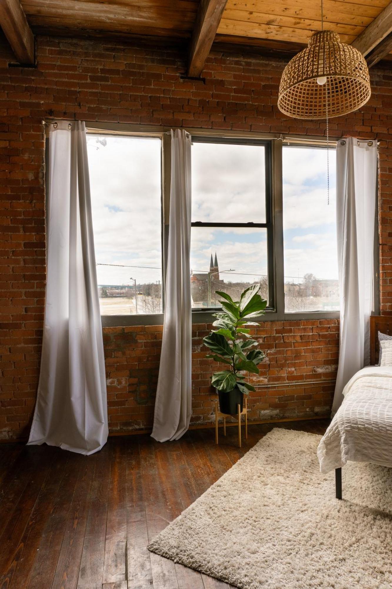 420 Friendly Canada Bridge View Loft Downtown Free Parking Detroit Exterior foto